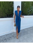 Yvaine - Elegant Pleated Dress