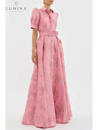 Anabella | Short Puff Sleeves Dress