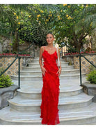 Aliza | Ruffled Maxi Dress