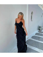Aliza | Ruffled Maxi Dress