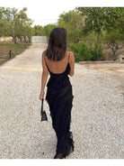 Aliza | Ruffled Maxi Dress