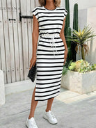 Sienna - The Striped Knit Dress