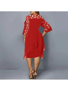 Annika | Plus Size Midi Dress