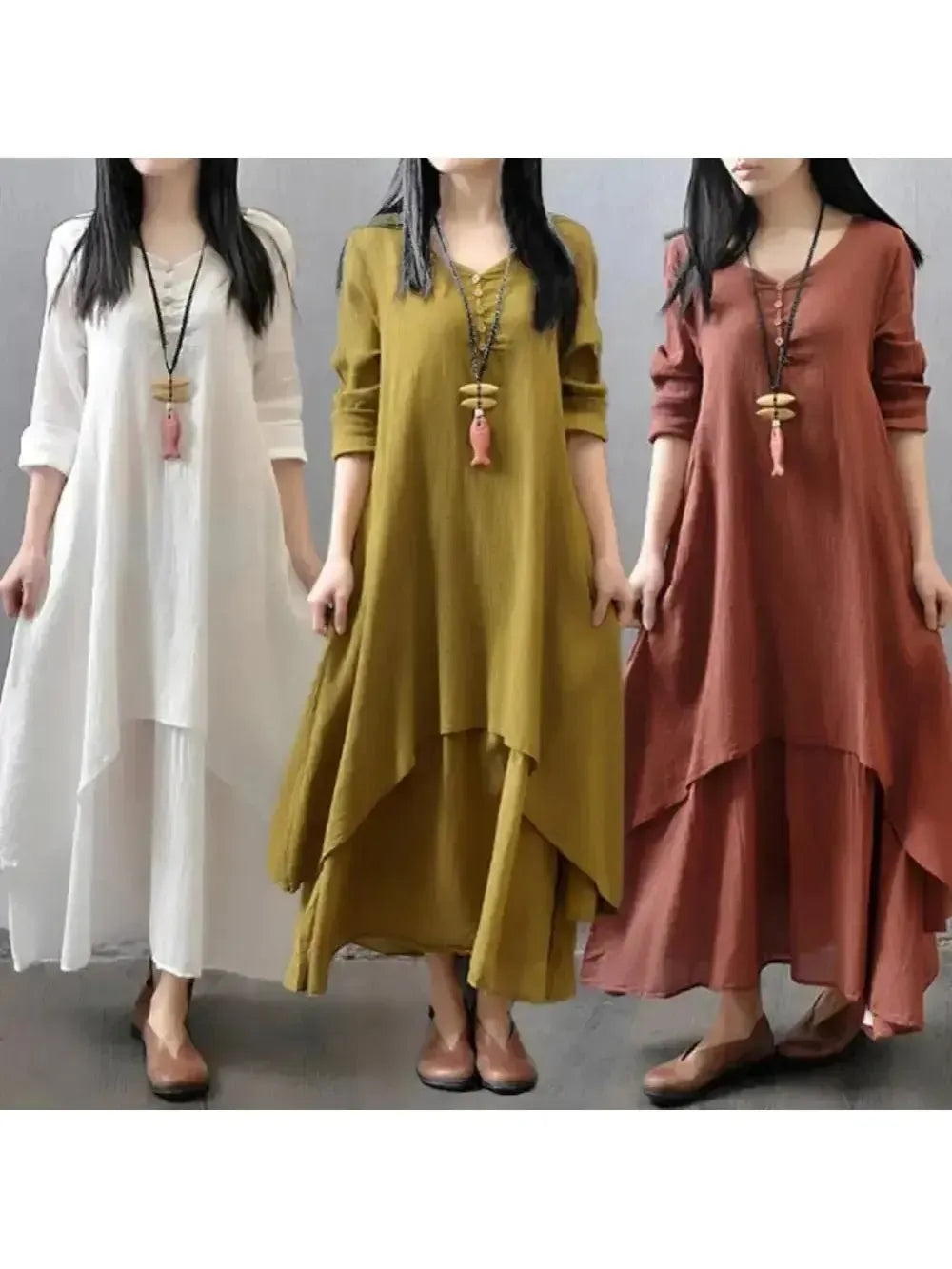 Alessia | Linen Dress